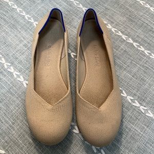 Rothy’s size 8. Cream color
